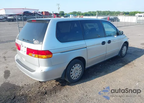 2004 Honda Odyssey Lx из США, поврежденный, VIN 5FNRL18534B007617